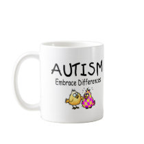 Embrace Differences (2 chicks) Mugs