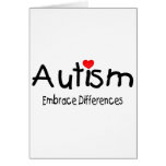 Embrace Differences (Happy Heart) Greeting Cards