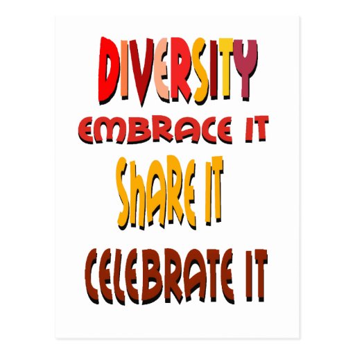 embrace-diversity-postcard-zazzle