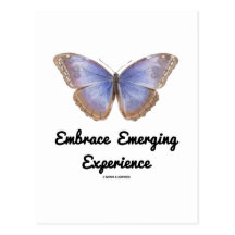 Embrace Emerging Experience (Butterfly) Post Cards