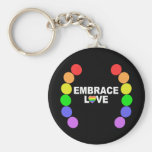 Embrace Love - Design 2 Key Chains
