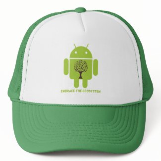 Embrace The Ecosystem (Bug Droid Brown Tree) hat