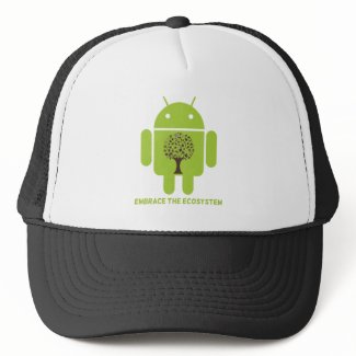 Embrace The Ecosystem (Bug Droid Brown Tree) hat
