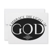 Embrace the Light of God invitations