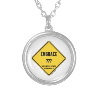 Embrace Uncertainty Your Sanity Depends On It Personalized Necklace