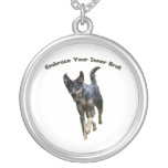 Embrace Your Inner Brat Catahoula Dog Pendant