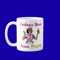 Embrace Your Inner Pirate mugs