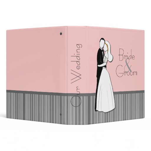 Embracing Couple Wedding Album Binders