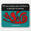 EMBRACING PAIN - mousepad