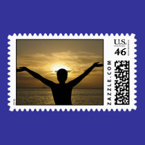 Embracing the Light POSTAGE STAMPS by RealPotential Embracing the Light POSTAGE STAMPS