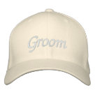 basic_structured_flexfit_cap - Embroider Gifts Groom Hat | Cap.