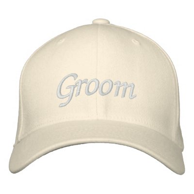 Embroider Gifts Groom Hat | Cap Embroidered Hat by TDSwhite