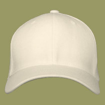 Embroider Your Own Flexfit Cap - Natural embroidered hats