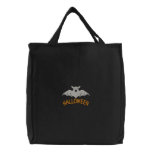 Embroidered Bat Bag