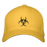 Embroidered Biohazard Symbol Hat embroidered hats