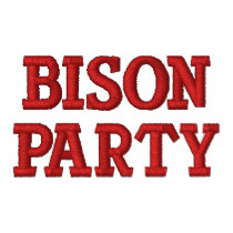 Embroidered Bison Party Jacket embroidered shirts by Bison_Party_America Embroidered Bison Party Jacket embroidered shirts