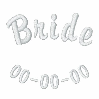 Embroidered Bride Shirt Embroidered Bride Shirt
