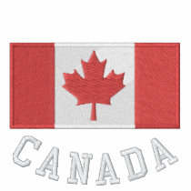 Embroidered Canada basic hooded sweater embroidered shirts