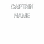 Embroidered  Captain  Shirt Embroidered Polo Shirt