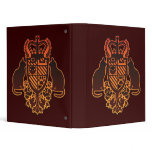 Embroidered_Cat Vinyl Binders