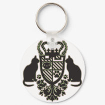 Embroidered_Cat keychains