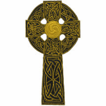 Embroidered Celtic Cross