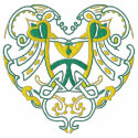 Embroidered Celtic Heart Tees embroideredshirt