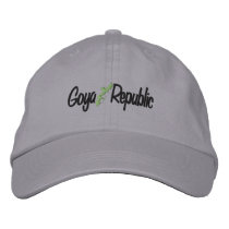 Embroidered classic Goya Republic Logo hat embroidered hats