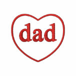 Embroidered Dad Heart