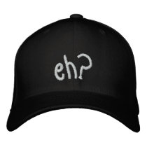 embroidered eh? CANADA hat embroidered hats