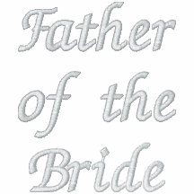 Embroidered Father of the Bride Polo Shirt