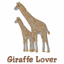 Embroidered Giraffe Tees embroidered shirts