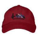 Embroidered Grey Logo Cap embroidered hats by BoneCancerDogs Embroidered Grey Logo Cap embroidered hats