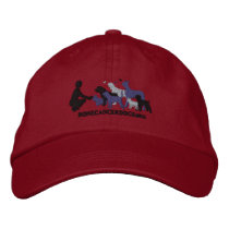 Embroidered Grey Logo Cap embroidered hats