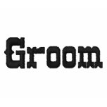 Embroidered Groom Shirt