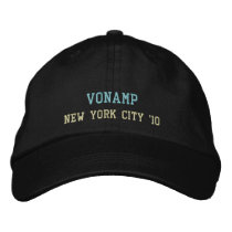 Embroidered Hat - VonAmp in NYC