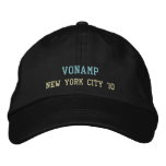 Embroidered Hat - VonAmp in NYC