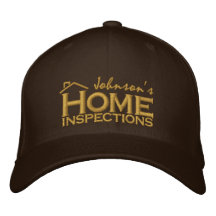 Embroidered Home Inspections Embroidered Hats