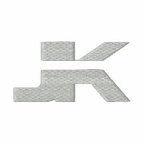 Embroidered JK Short Sleeve Polo Shirt