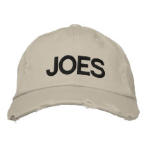 Embroidered JOES Cap embroidered hats