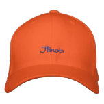 Embroidered llinois Hat Baseball Cap