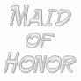 Embroidered Maid of Honor Shirt Polo Shirt