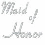 Embroidered Maid of Honor Shirt