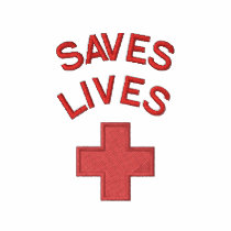 Embroidered Medical Lifesaver saves lives embroidered shirts by forbes1954 Embroidered Medical Lifesaver saves lives embroidered shirts
