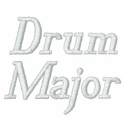 Embroidered Mens Drum Major Band Jacket
