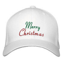 Embroidered Merry Christmas Cap embroidered hats by mikek92349 Embroidered Merry Christmas Cap embroidered hats