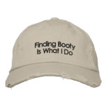Embroidered Metal Detecting Hat Baseball Cap