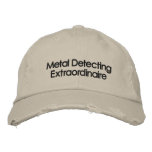 Embroidered Metal Detecting Hat Embroidered Hats