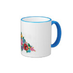 embroidered mug