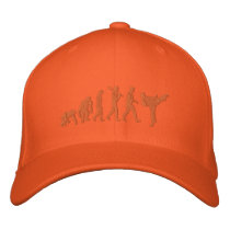Embroidered Orange Belt Karate Martial Arts Cap embroidered hats